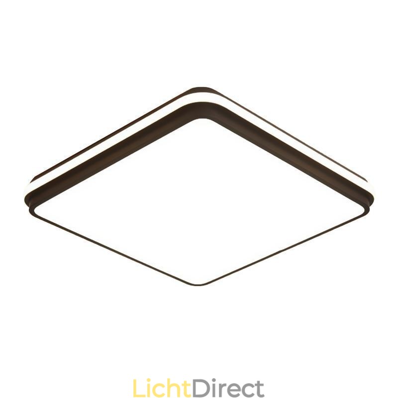 Minimalistische vierkante plafondlamp met moderne acrylverlichting