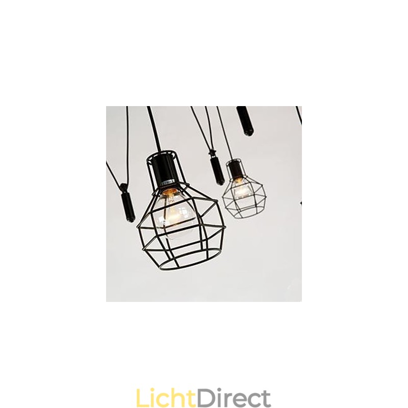 Eetkamer Zit Kroonluchter Amerikaanse Landelijke Lampen En Lantaarns Lift Kleine Kooien Hanglamp