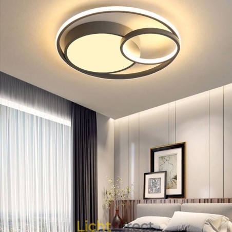 Moderne ronde plafondlamp met inbouwmontage Moderne ronde plafondlamp met inbouwmontage