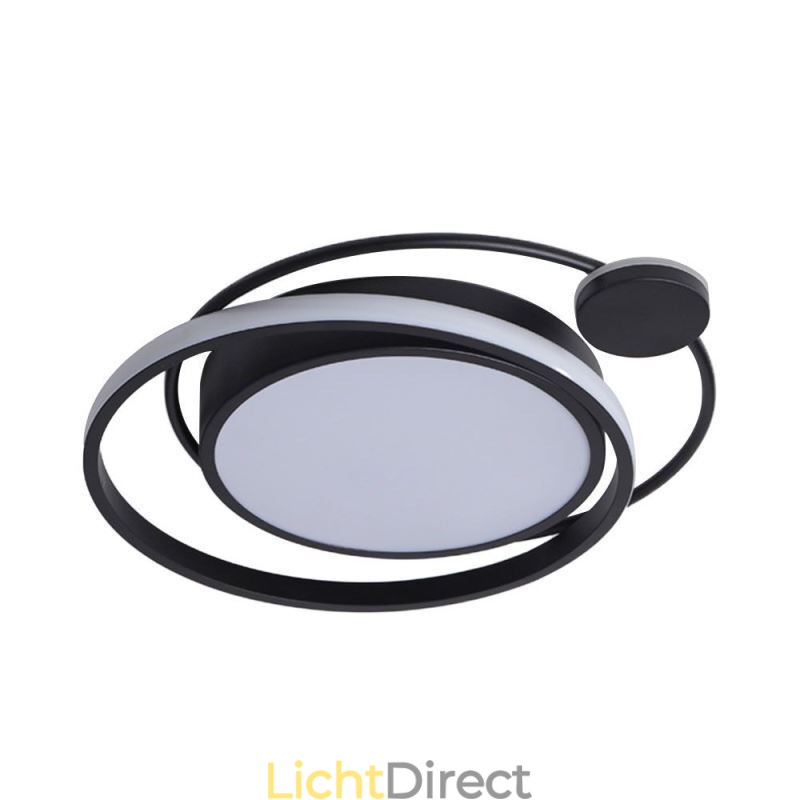 Moderne ronde plafondlamp met inbouwmontage