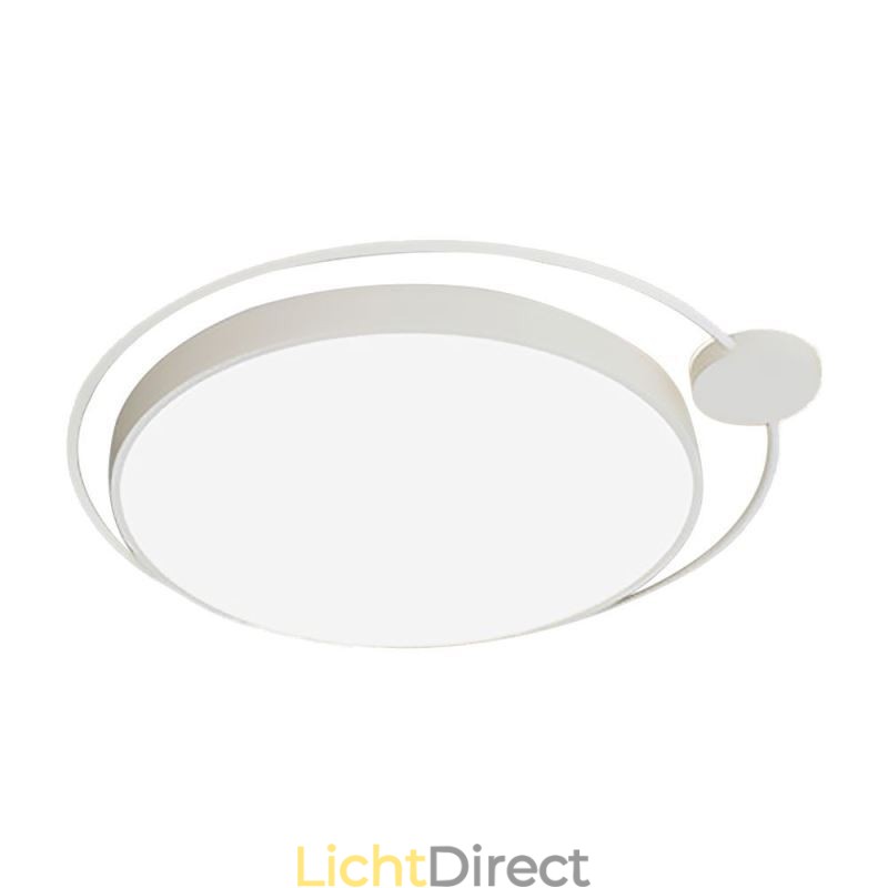 Eenvoudige stijl ronde plafondlamp van acryl