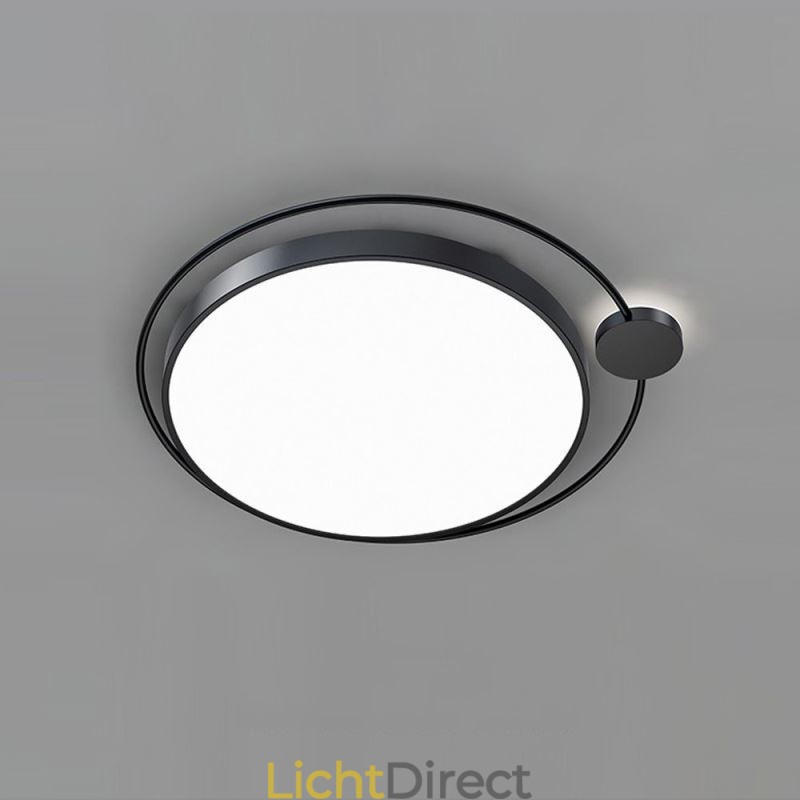 Eenvoudige stijl ronde plafondlamp van acryl
