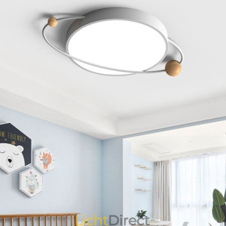 Moderne ronde plafondlamp Planet Flush Mount-lamparmatuur