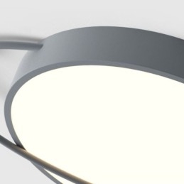 Moderne ronde plafondlamp Planet Flush Mount-lamparmatuur