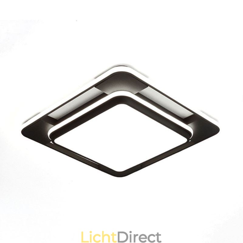 Moderne minimalistische plafondlamp met vierkante plafondlamp
