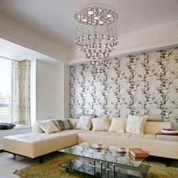 Kristallen kroonluchter met 5 lichtpunten (K9 Crystal)