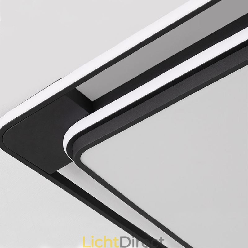 Moderne minimalistische plafondlamp met vierkante plafondlamp