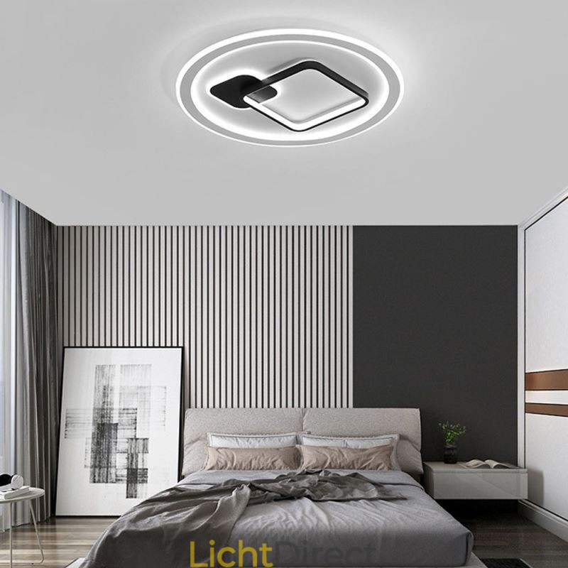 Moderne minimalistische plafondlamp ronde en vierkante plafondlamp