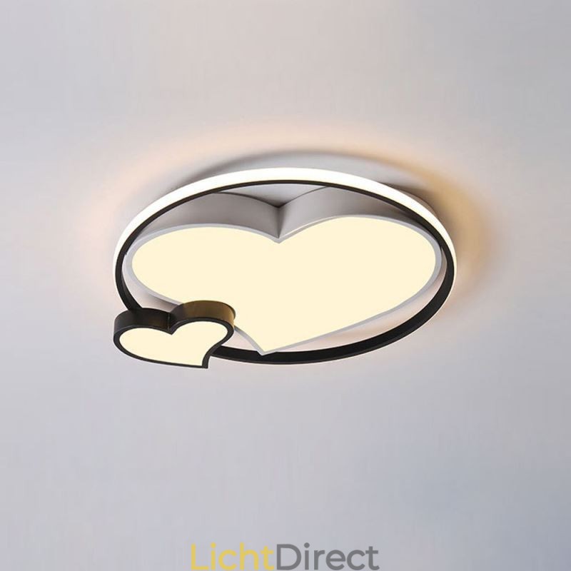 Dubbele Harten Plafondlamp Decoratieve Verlichting
