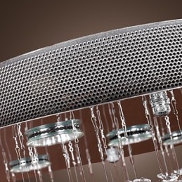 Kristallen kroonluchter met 5 lichtpunten (K9 Crystal)