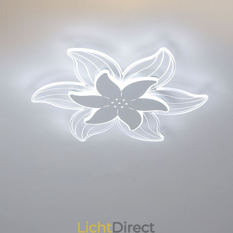 Elegante bloem plafondlamp Unieke decoratieve verlichting