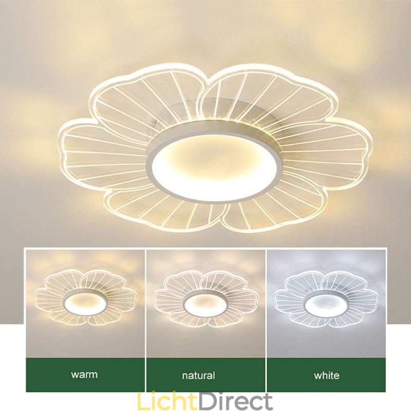 Minimalistische Petal Flush Mount Plafondlamp Creatieve Decoratieverlichting