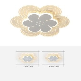 Prachtige Petal Flush Mount Plafondlamp Minimalistische Acryllamp