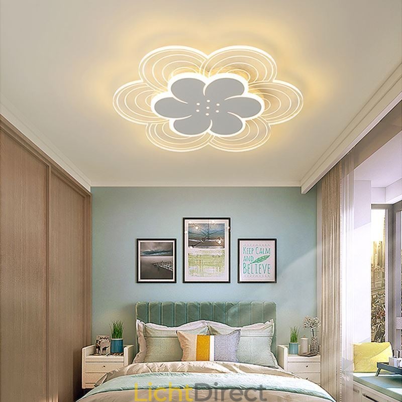 Prachtige Petal Flush Mount Plafondlamp Minimalistische Acryllamp