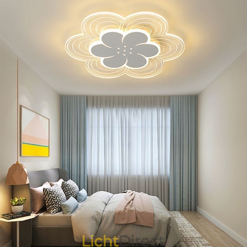 Prachtige Petal Flush Mount Plafondlamp Minimalistische Acryllamp