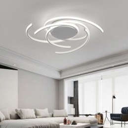 Moderne plafondlamp van acryl, creatieve decoratieve verlichting