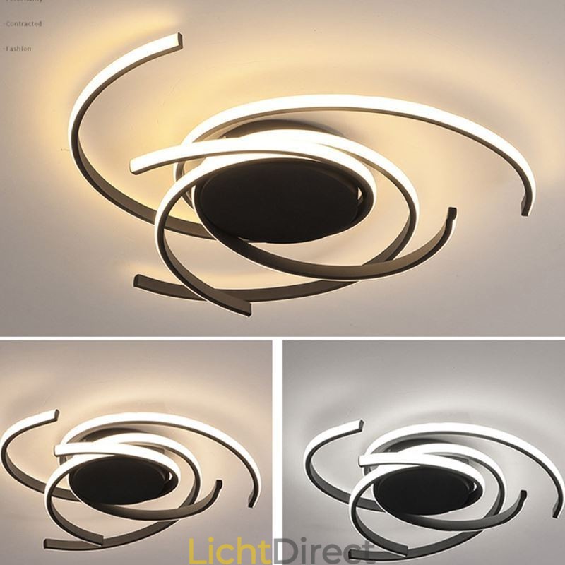 Moderne plafondlamp van acryl, creatieve decoratieve verlichting