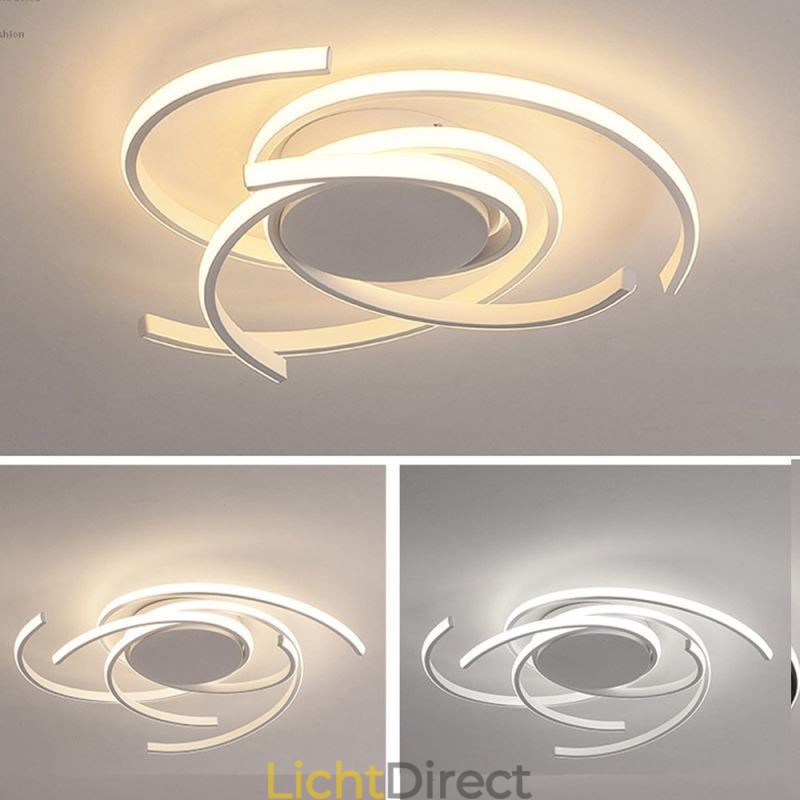 Moderne plafondlamp van acryl, creatieve decoratieve verlichting