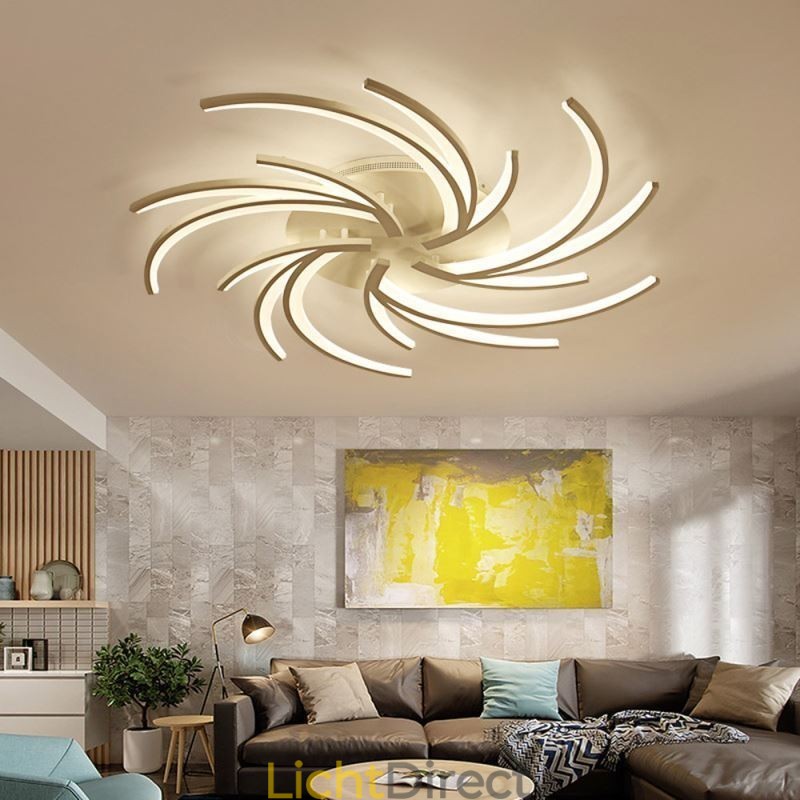 Moderne windmolen plafondlamp onregelmatige decoratieverlichting