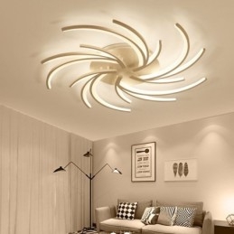 Moderne windmolen plafondlamp onregelmatige decoratieverlichting