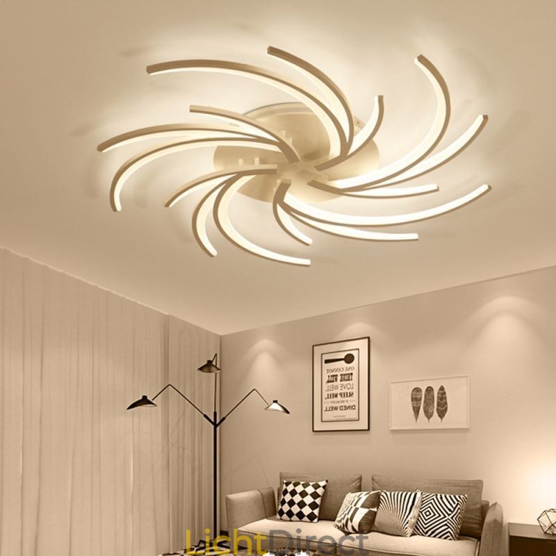 Moderne windmolen plafondlamp onregelmatige decoratieverlichting