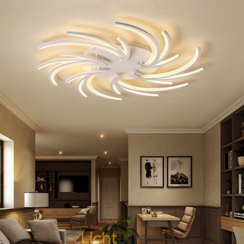 Moderne windmolen plafondlamp onregelmatige decoratieverlichting
