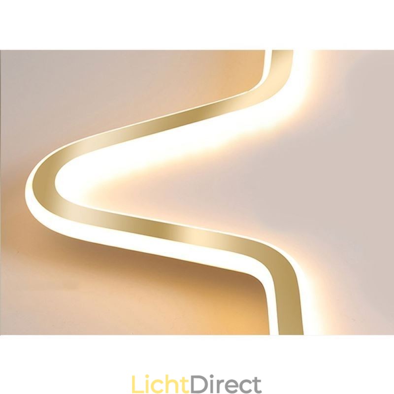 Creatieve Star Flush Mount Golden Star Plafondlamp