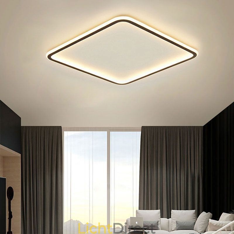 Moderne minimalistische plafondlamp met ultradunne plafondmontage