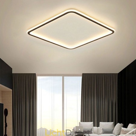 Moderne minimalistische plafondlamp met ultradunne plafondmontage Moderne minimalistische plafondlamp met ultradunne plafondmontage
