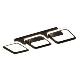 Moderne minimalistische plafondlamp met vierkant frame van acryl