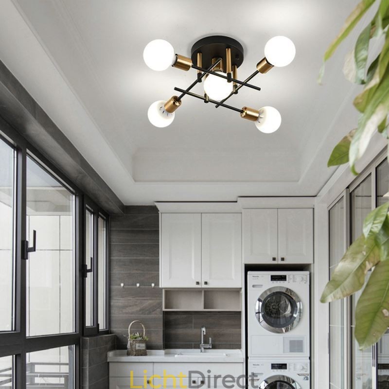 Eenvoudige Magic Beans plafondlamp met kruisbevestiging