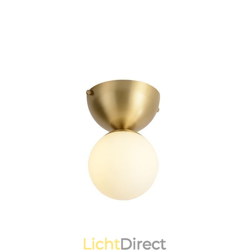 Nordic Brass Mini Flush Mount Plafondlamp Foyer Verlichting