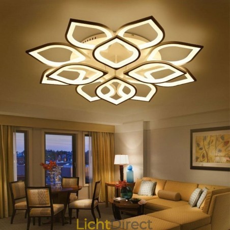 Moderne eenvoudige plafondlamp van acryl met bloemblaadjes Moderne eenvoudige plafondlamp van acryl met bloemblaadjes