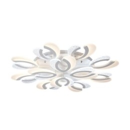 Moderne eenvoudige plafondlamp in de vorm van een hart van acryl