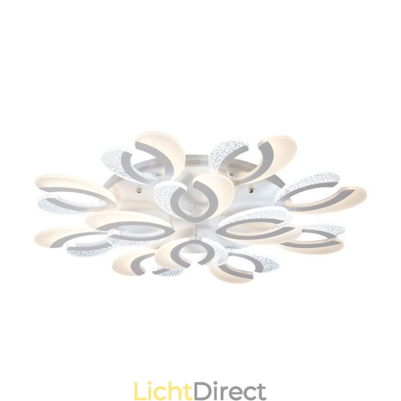 Moderne eenvoudige plafondlamp in de vorm van een hart van acryl