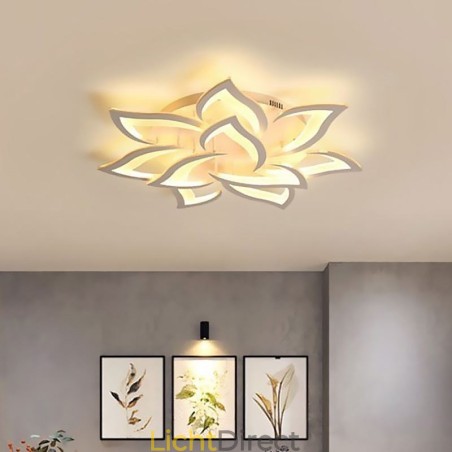 Moderne eenvoudige plafondlamp in de vorm van een zonnebloem van acryl Moderne eenvoudige plafondlamp in de vorm van een zonnebloem van acryl