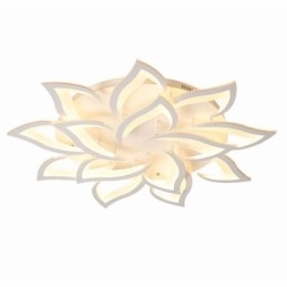Moderne eenvoudige plafondlamp in de vorm van een zonnebloem van acryl