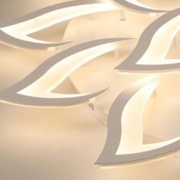 Moderne eenvoudige plafondlamp in de vorm van een zonnebloem van acryl