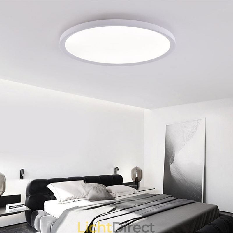 Nordic Ronde Inbouw Super Dunne Plafondlamp Aluminium Ronde Lamp Verlichting