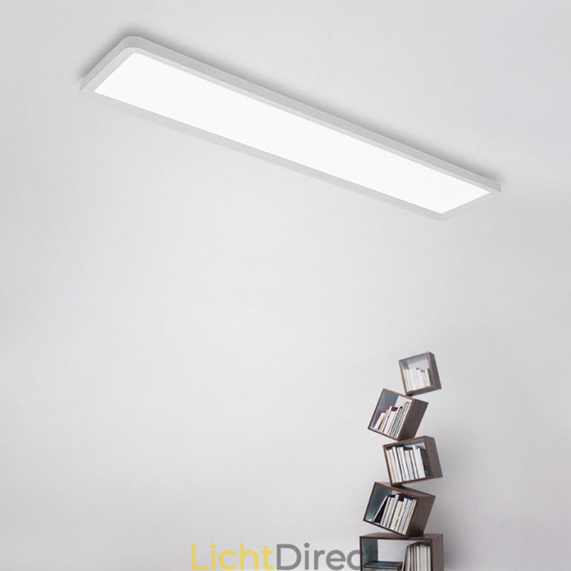 Paneel Flush Mount Nordic Super Dunne Rechthoekige Plafondlamp Thuisverlichting Licht