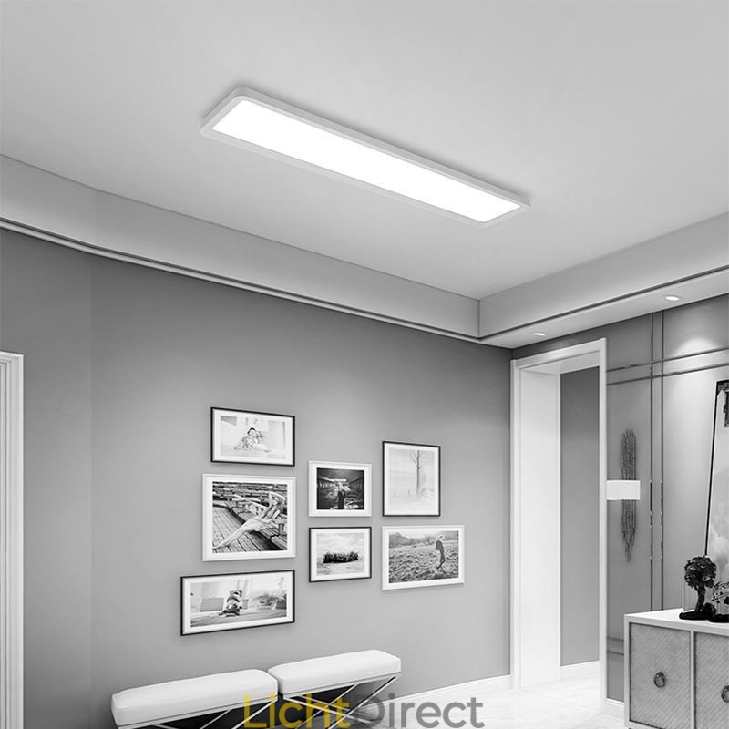 Paneel Flush Mount Nordic Super Dunne Rechthoekige Plafondlamp Thuisverlichting Licht