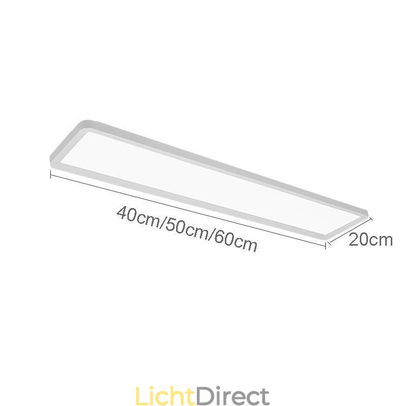 Paneel Flush Mount Nordic Super Dunne Rechthoekige Plafondlamp Thuisverlichting Licht