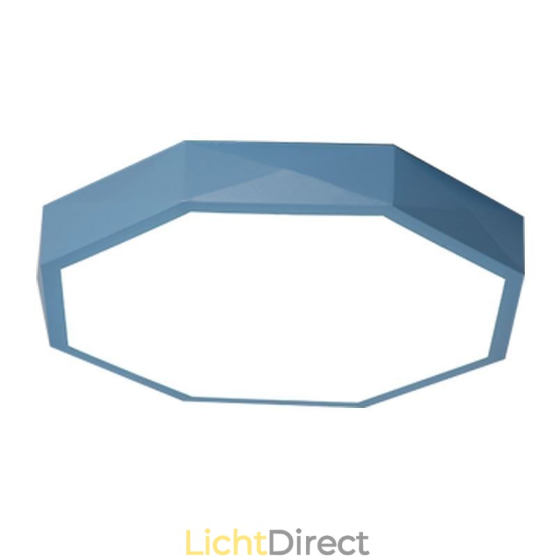 Moderne plafondlamp met speciaal zeshoekig design, ultradunne lamp