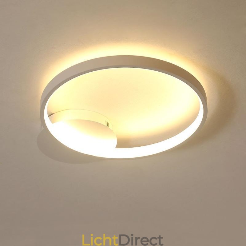 Scandinavische stijl plafondlamp in ronde vorm