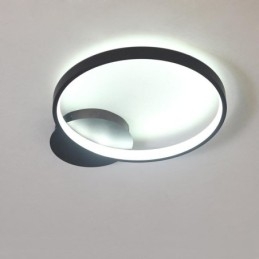 Scandinavische stijl plafondlamp in ronde vorm