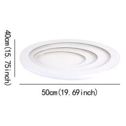 Moderne inbouw waterdruppel terras plafondlamp zijverlichting