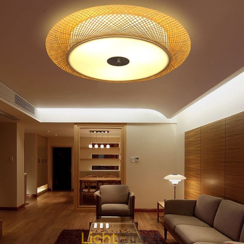 Moderne bamboe plafondverlichting in Chinese stijl