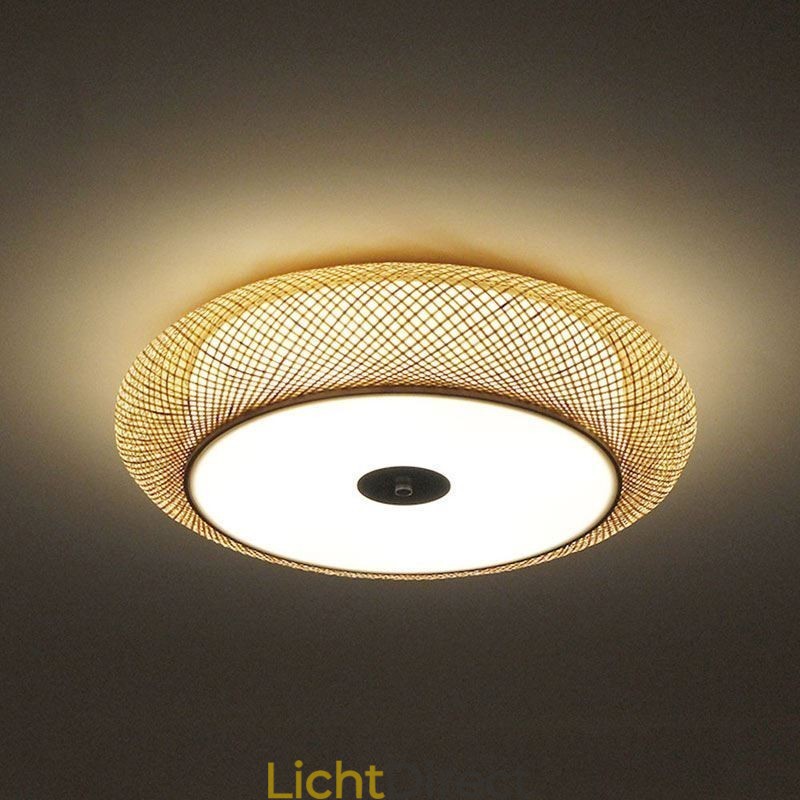 Moderne bamboe plafondverlichting in Chinese stijl