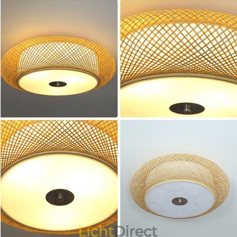 Moderne bamboe plafondverlichting in Chinese stijl