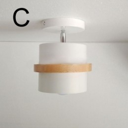 Ronde Macaron Spotlight Chromatische Plafondlamp (Enkele Lamp)